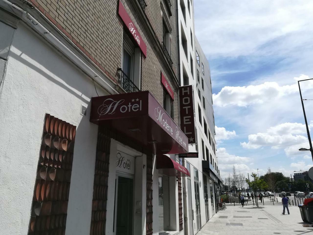 Hôtel Moderne Saint-Denis (Seine-Saint-Denis) Exterior foto